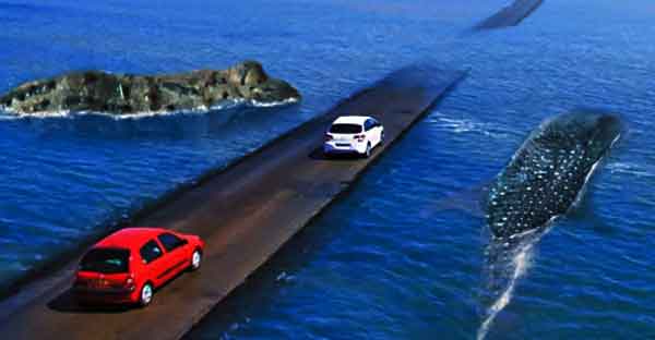 Le Passage du gois road France