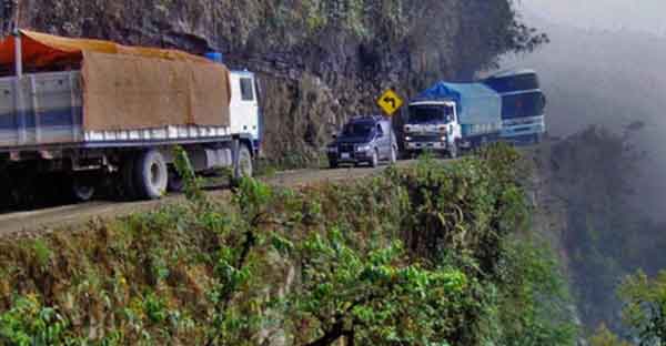 North Yungas Road Bolivia
