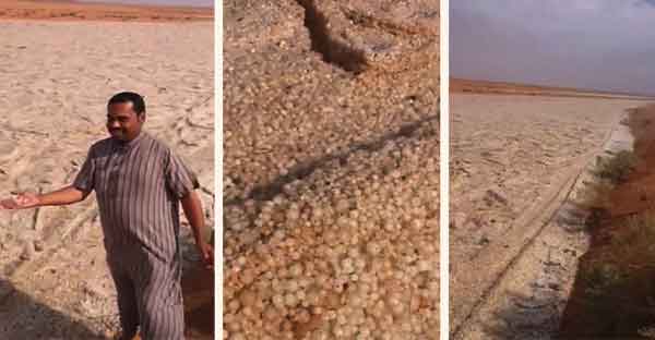 Sand river in Iraq